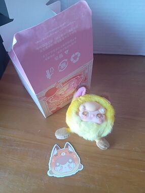 Baby Billie Plush Pendant Todays Dessert Little Shop Fox Lye Bread